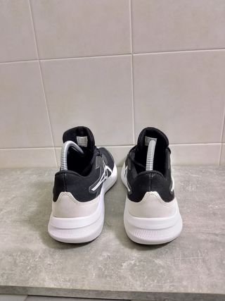 ASICS Sneakers Donna Nero Bianco