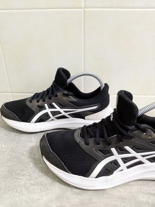 ASICS Sneakers Donna Nero Bianco