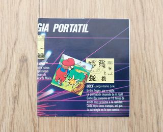 POSTER JUEGOS ERBE NINTENDO GAME BOY 