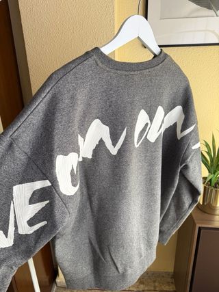 Sudadera H&M Gris 