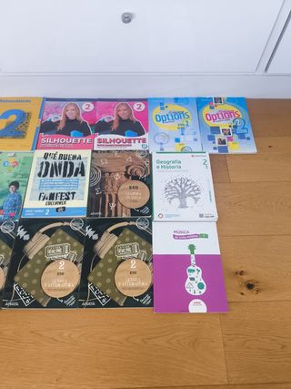 Pack Libros 2 ESO (también venta por separado)