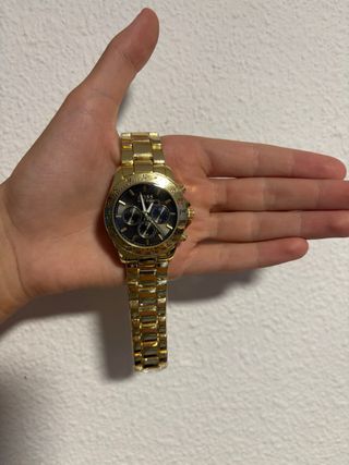 Reloj Hugo Boss Dorado y Azul