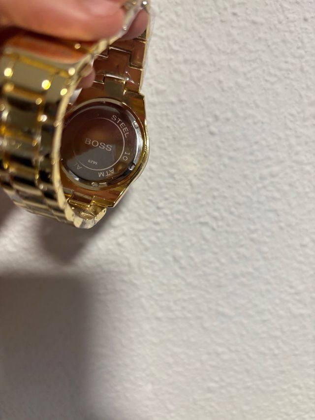 Reloj Hugo Boss Dorado y Azul