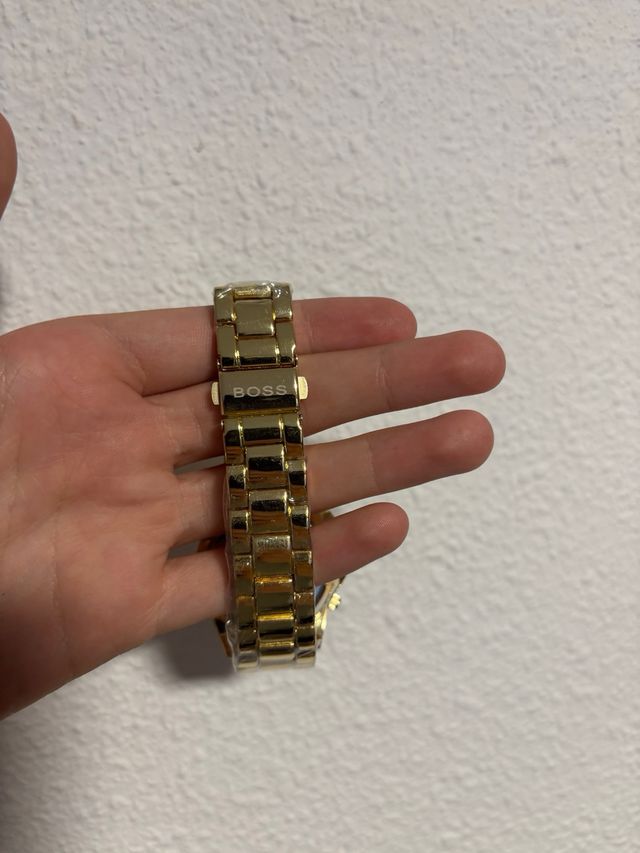 Reloj Hugo Boss Dorado y Azul