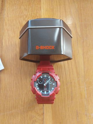 Reloj Casio G-Shock Rojo