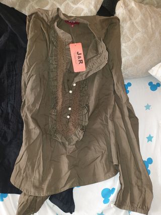 Lote 2 Camisas Mujer Manga Larga