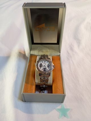 Reloj Lotus Plata y Blanco