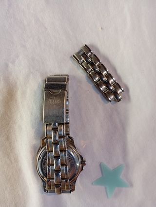 Reloj Lotus Plata y Blanco