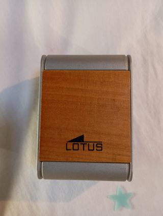 Reloj Lotus Plata y Blanco