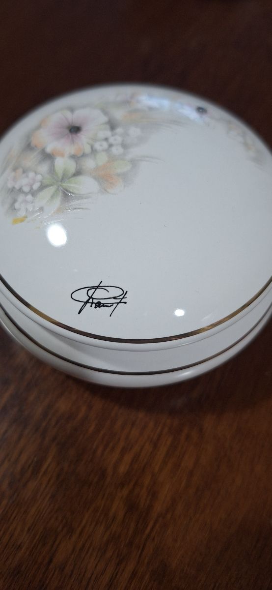 Set 3 Scatoline Ceramica Decorate