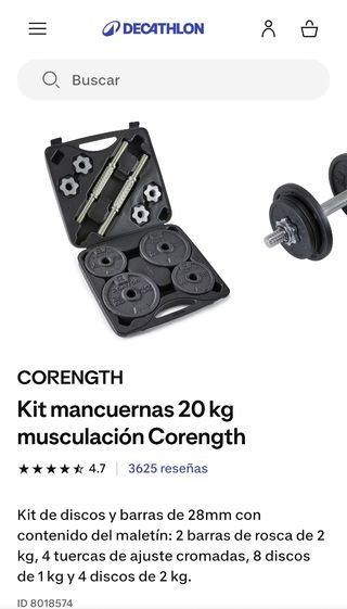 Pack Banco muscular rack plegable, pesas y guantes