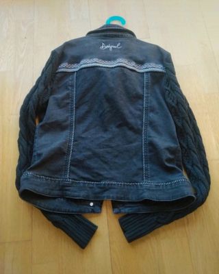 Chaqueta Desigual Denim Negra Talla S