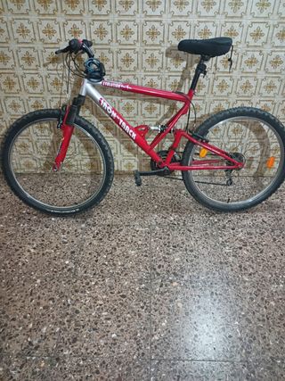 Bicicleta Iron Track Evolution Roja