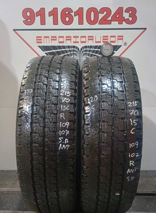 -215 70 15C R MICHELIN RUEDA AL 90% VIDA UTIL