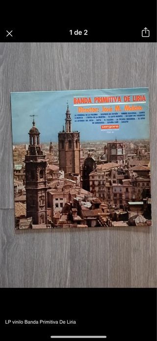 Vinilo Banda Primitiva de Liria