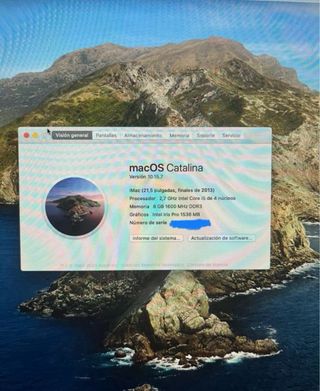 iMac 21” 2013 Apple Gris/Plata