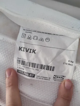 Sofá KIVIK IKEA blanco