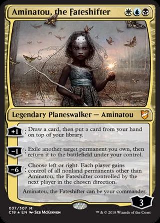 Aminatou, the Fateshifter - Mazo Commander - Magic