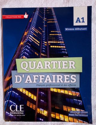 Quartier d'affaires FLE niveau A1 élève + DVD (...