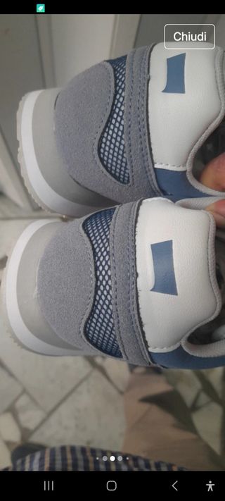 Sneakers Carrera Pelle N42 Blu/Grigie