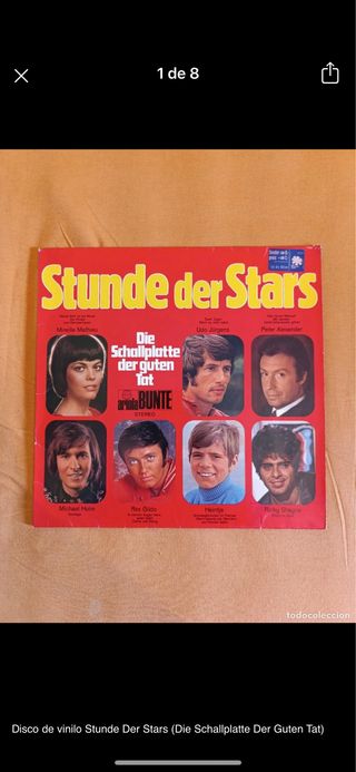Vinilo Stunde der Stars (Compilatorio)