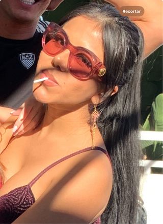 Gafas de sol Versace Originales Rosas y Doradas