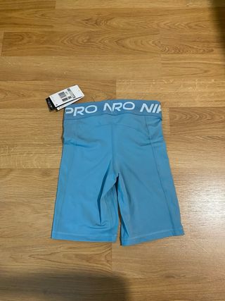 Mallas cortas Nike Pro mujer azul talla XS