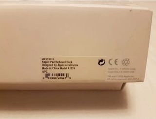 Teclado Apple iPad 1 y 2 Dock