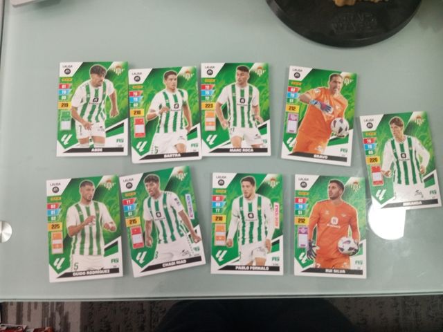 Cartas Futbol Real Betis 23-24