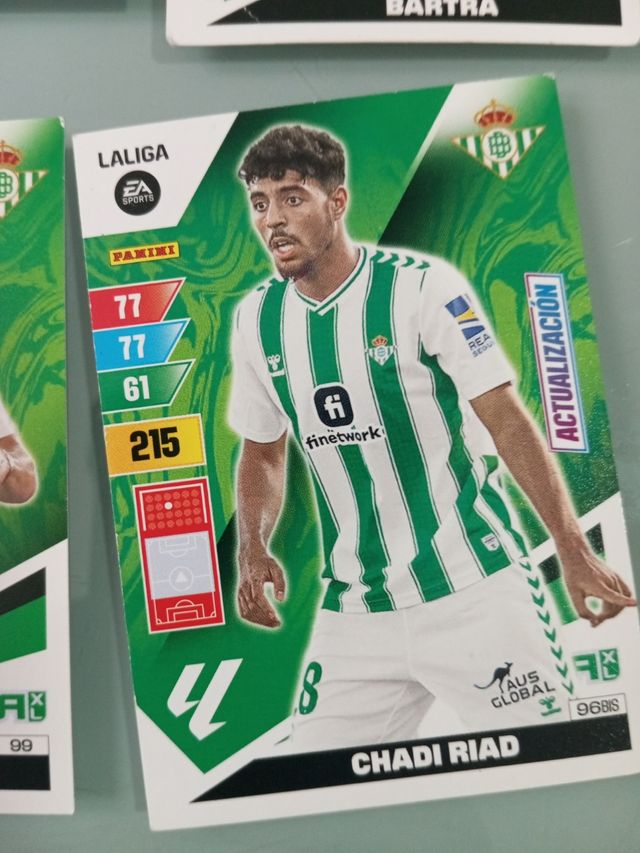Cartas Futbol Real Betis 23-24