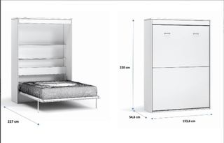 CAMA ABATIBLE CON ARMARIO WIN