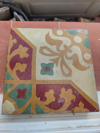 Azulejo hidráulico vintage