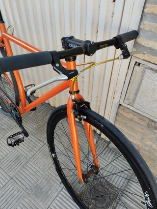 Bicicleta Urbana Naranja