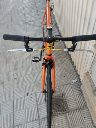 Bicicleta Urbana Naranja