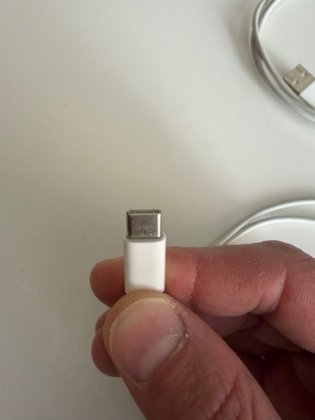 Cable Apple USB-C a Lightning Blanco