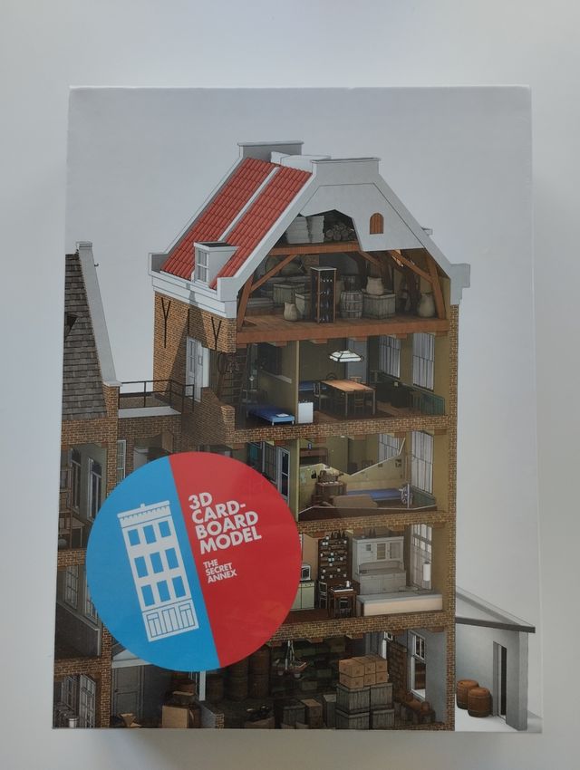 Maqueta 3D Casa de Ana Frank - Anexo Secreto
