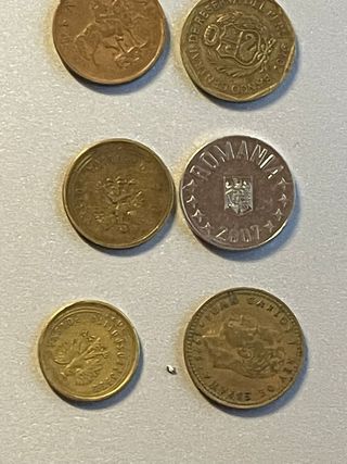 Lote de 6 monedas antiguas