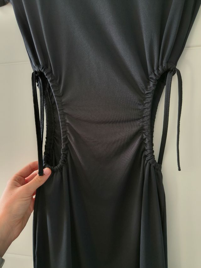 Vestido H&M negro ajustado XS