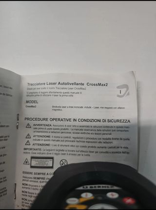 Tracciatore laser autolivellante BERNER