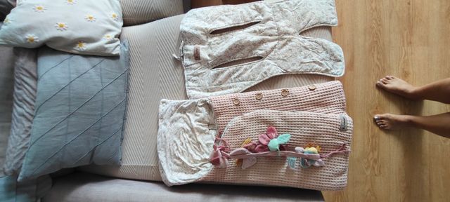 Saco para capazo bebé estampado floral marca Jane