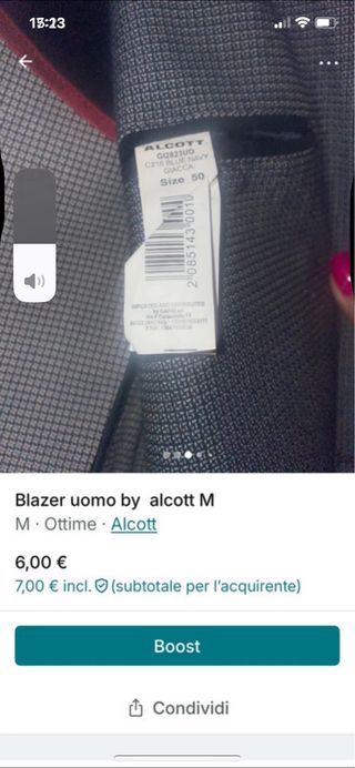 Set uomo M giacca e camicia e giubbotto