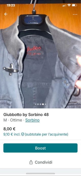 Set uomo M giacca e camicia e giubbotto