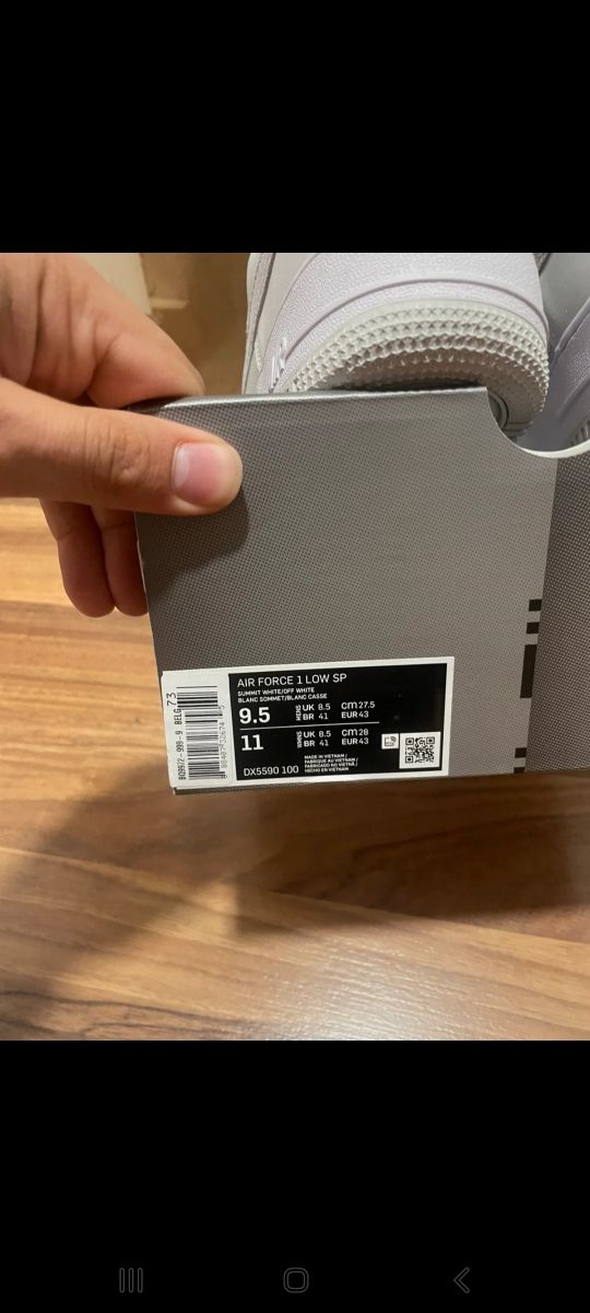 Nike Air Force 1 Low SP Blancas