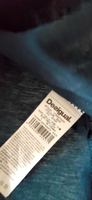 Camiseta Desigual floral azul multicolor