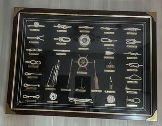 Cuadro Nudos Marineros - Colección Náutica
