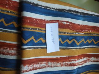 Retal de tela estampado rayas