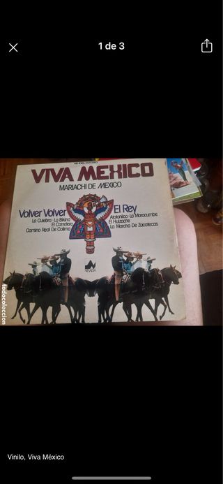 Vinilo Viva Mexico Mariachi de Mexico