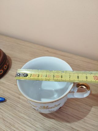 2 Tazas Porcelana Antigua.