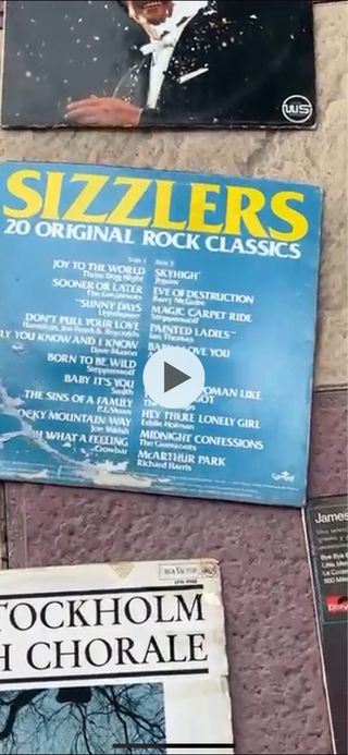 Vinilo Sizzlers 20 Original Rock Classics