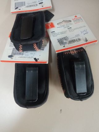 Tres estuches Lafuma pequeños